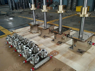 不鏽鋼絲杆升降聯動平台