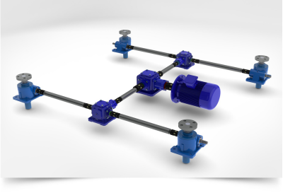 多台聯動升降機