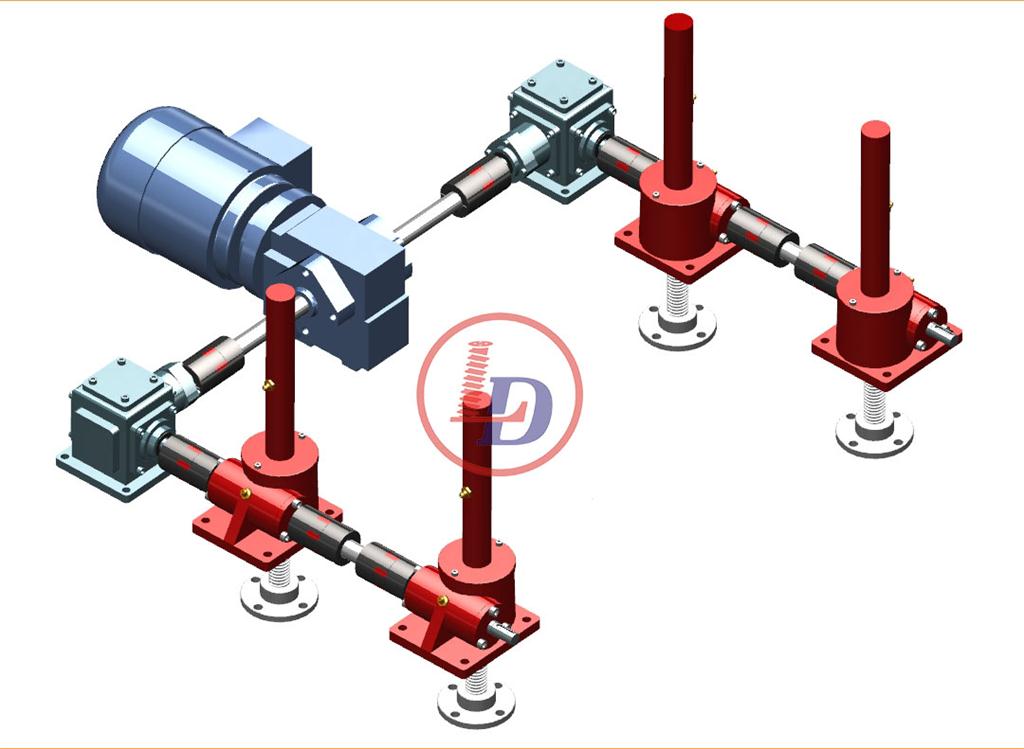 錐齒輪絲杆升降機